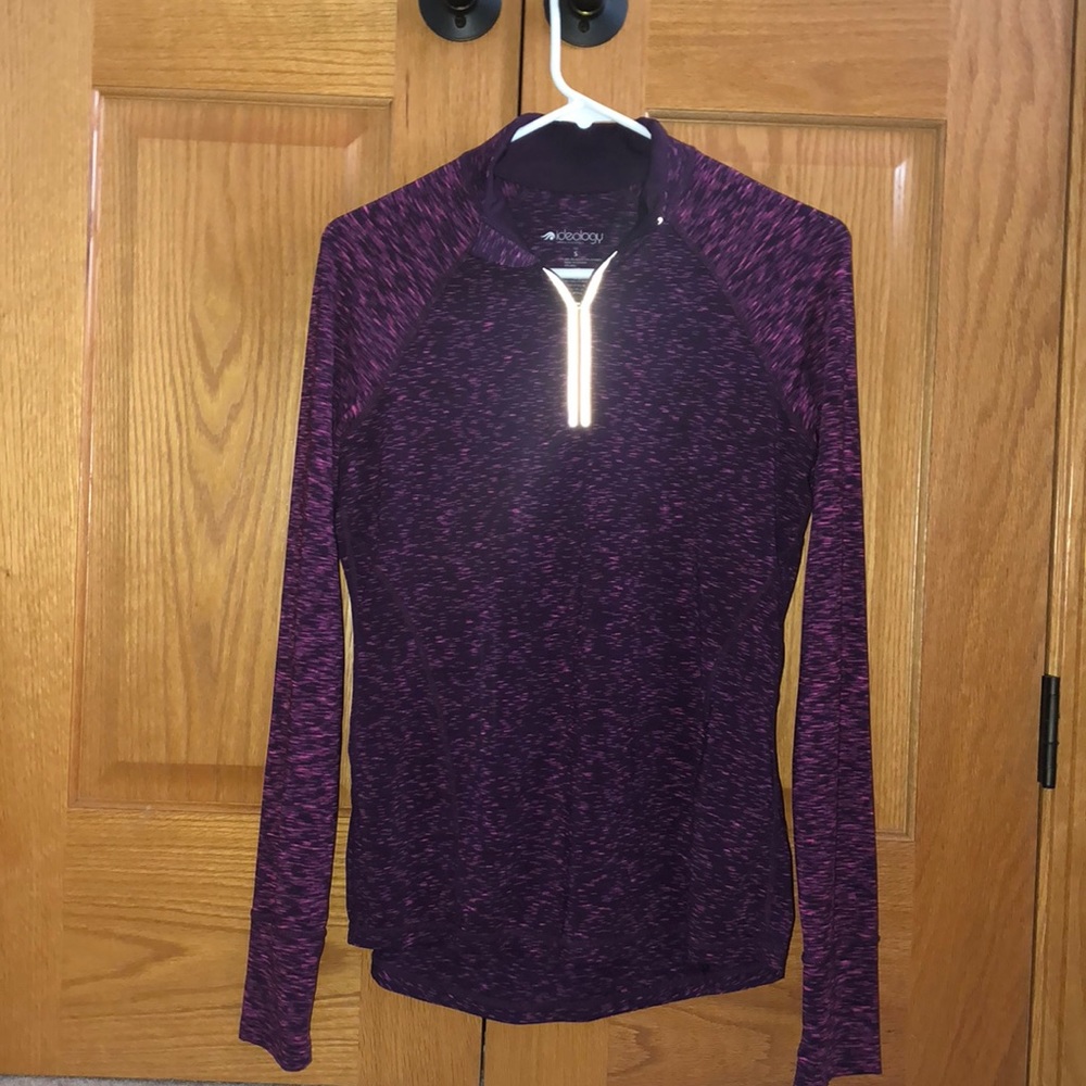 Ideology Women’s Purple Quarter Zip up (small)